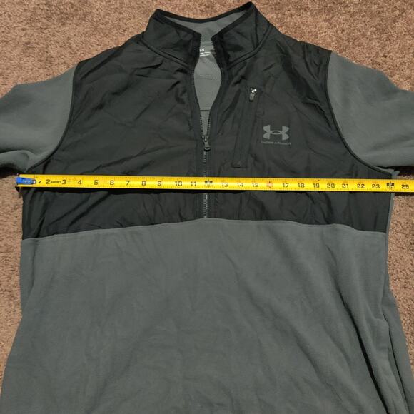 NWT Under Armour Coldgear Infrared Jacket Mens XL Fleece Lightweight 1/2 Zip - Picture 9 of 11